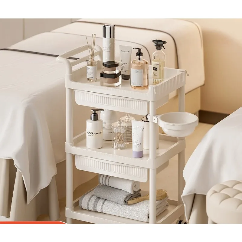 Baby Nursery Trolley - 高級美容カート、サロン、家庭用、スパ、収納、ベビーベッド用品、多目的カート
